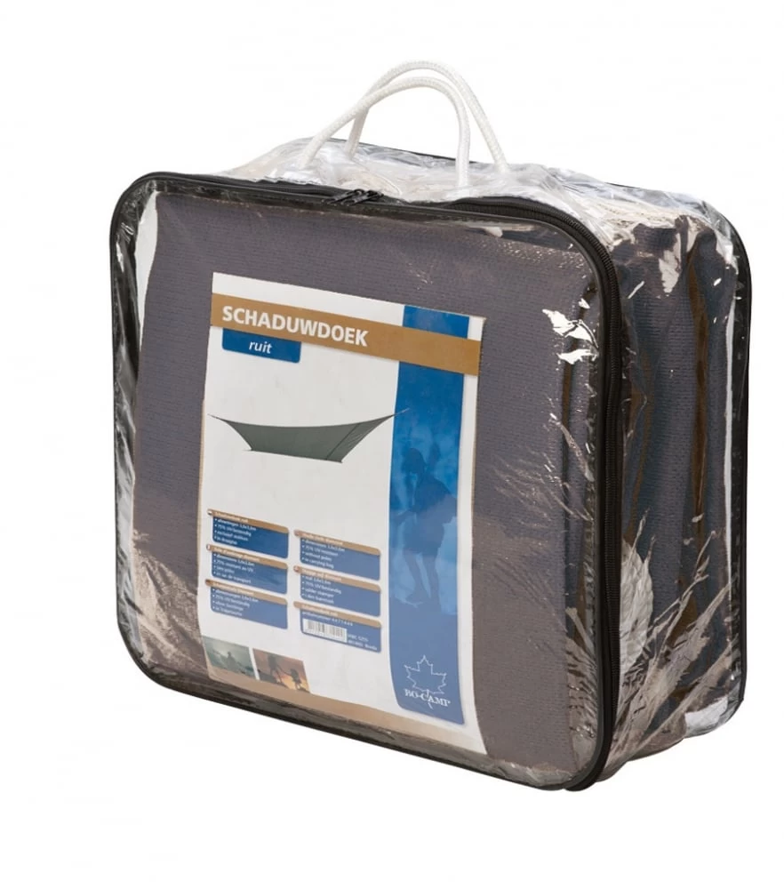 Bo-Garden Schaduwdoek Ruit - Grijs 4 Bo-Garden Schaduwdoek Ruit - Grijs - Afbeelding 3