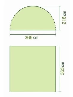Coleman Event Shelter L Partytent Groen -Camping Verkoop 11262 event shelter 365 x 365