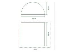 Coleman Event Shelter M Partytent Groen -Camping Verkoop 41078 coleman event shelter m 3 x 3 m