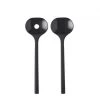 Mepal Saladebestek Bloom 2-delig Zwart -Camping Verkoop 57155 mepal saladebestek bloom 2 delig pebble black