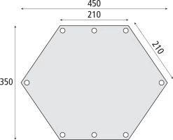 Bardani Spitfire Wing RSTC Tarp - Beige -Camping Verkoop 67799 bardani spitfire wing rstc tarp