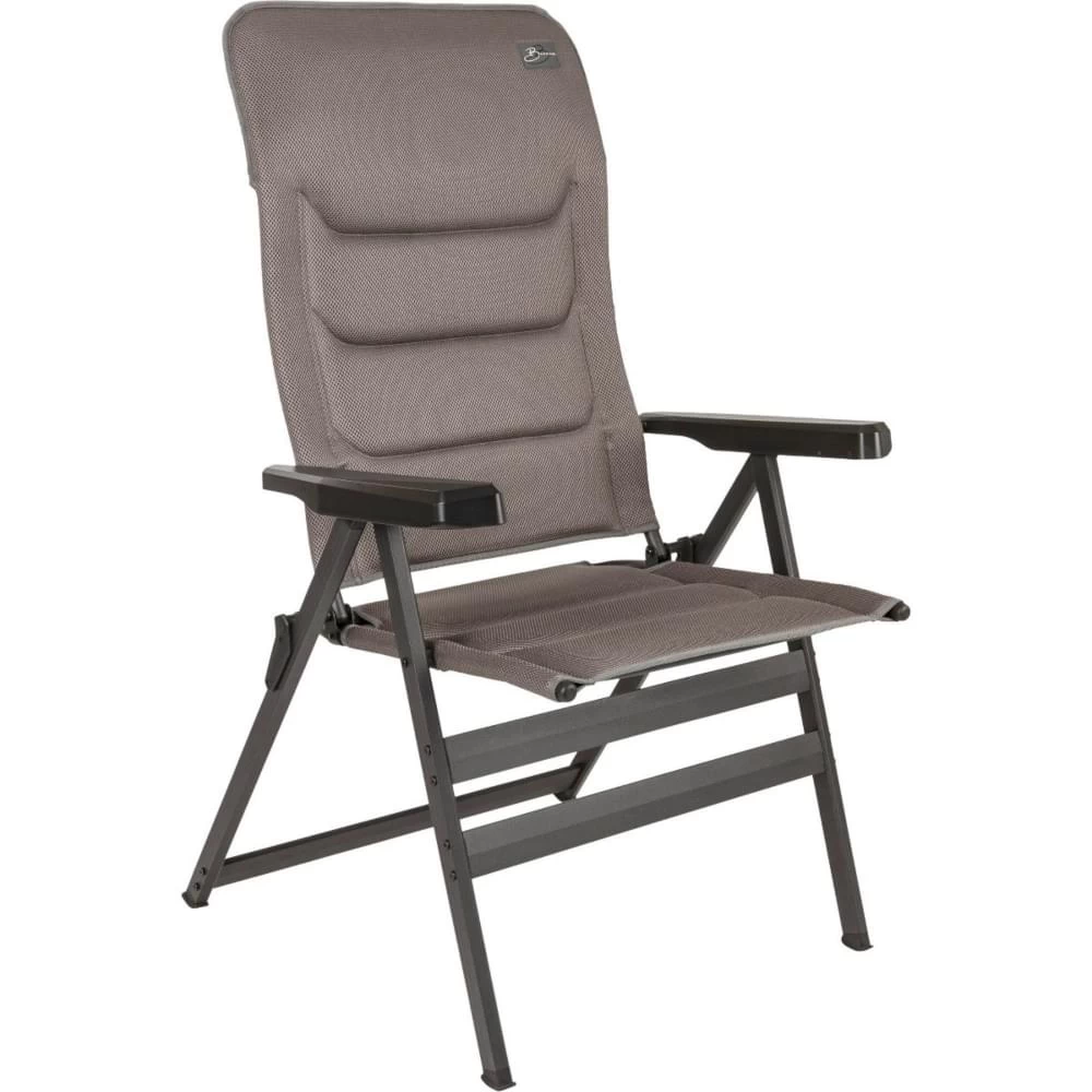 Bardani Bernardo XL 3D Comfort Campingstoel Grijs 3 Bardani Bernardo XL 3D Comfort Campingstoel Grijs