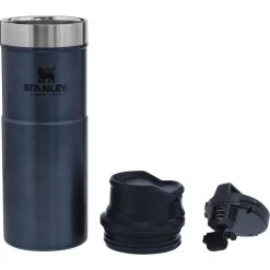 Stanley The Trigger-Action Travel Mug 0.47L Blauw -Camping Verkoop 73123 stanley the trigger action travel mug 047l nightfall