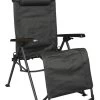 Isabella Freja Relaxstoel Donkergrijs -Camping Verkoop 73908 isabella freja relax vouwstoel