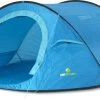 DWS Tornado 210 - 3 Persoons Tent Blauw -Camping Verkoop 74415 dws tornado 210 3 persoons tent