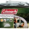 Coleman Event Shelter L - Zijwand Met Deur -Camping Verkoop 75867 coleman event shelter l sunwall with door silver