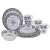 Bo-Camp Melamine Servies Old Dutch 16-delig