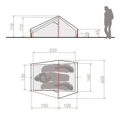 Vaude Lizard Seamless 2P / 2 Persoons Tent Groen 9 Vaude Lizard Seamless 2P / 2 Persoons Tent Groen -Camping Verkoop 78556 vaude lizard seamless 2p 2 persoons tent