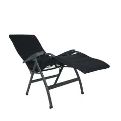 Crespo AP-242 Air-Deluxe Relaxstoel Zwart -Camping Verkoop 80919 crespo ap 242 air deluxe ergonomie relaxstoel