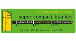 Lowland Super Compact Deken Slaapzak Dons 9 Lowland Super Compact Deken Slaapzak Dons -Camping Verkoop 81122 lowland super compact deken slaapzak dons