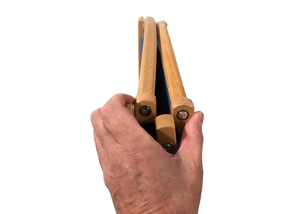 Human Comfort Dolo Canvas Campingstoel Wit 7 Human Comfort Dolo Canvas Campingstoel Wit - Afbeelding 5