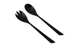 Bo-Camp Industrial Saladebestek Fay 2-Delig Zwart