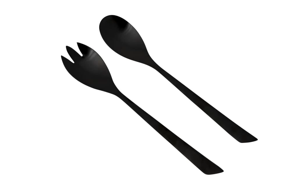 Bo-Camp Industrial Saladebestek Fay 2-Delig Zwart 3 Bo-Camp Industrial Saladebestek Fay 2-Delig Zwart