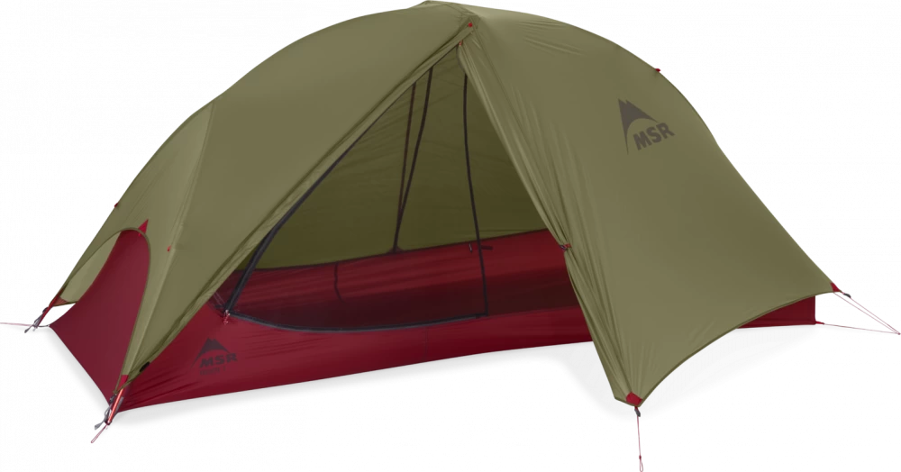 MSR FreeLite 1 / 1 Persoons Tent Groen 3 MSR FreeLite 1 / 1 Persoons Tent Groen