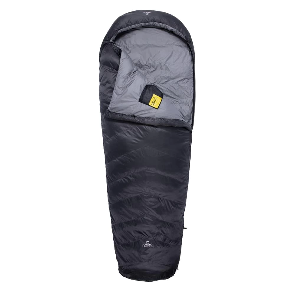 Nomad Taurus 500 LZ Mummy Slaapzak Synthetisch/Dons Donkergrijs 4 Nomad Taurus 500 LZ Mummy Slaapzak Synthetisch/Dons Donkergrijs - Afbeelding 2