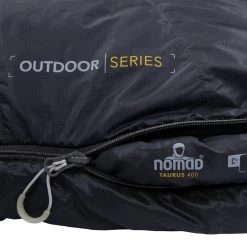 Nomad Taurus 400 LZ Mummy Slaapzak Synthetisch/Dons Donkergrijs -Camping Verkoop 85266 nomad taurus 400 lz mummy slaapzak dons
