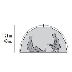 MSR Elixir 4 / 4 Persoons Tent Groen -Camping Verkoop 88467 msr elixir 4 tent green v2