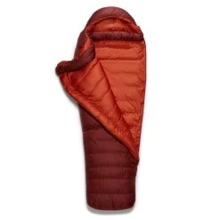 RAB Ascent 900 Mummy Slaapzak Dons Rood -Camping Verkoop 91367 rab ascent 900 mummy slaapzak dons