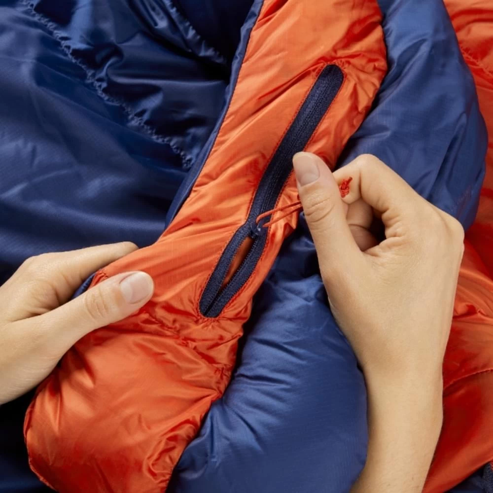 RAB Ascent 700 Mummy Slaapzak Dons Donkerblauw 9 RAB Ascent 700 Mummy Slaapzak Dons Donkerblauw - Afbeelding 7