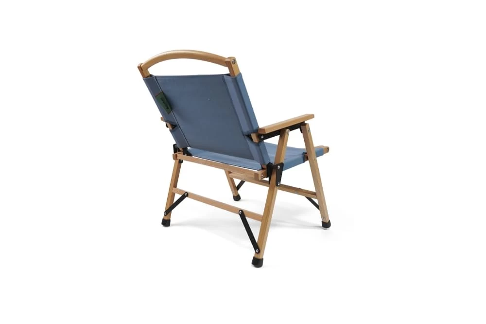 Human Comfort Chair Dolo Canvas Campingstoel Blauw 4 Human Comfort Chair Dolo Canvas Campingstoel Blauw - Afbeelding 2
