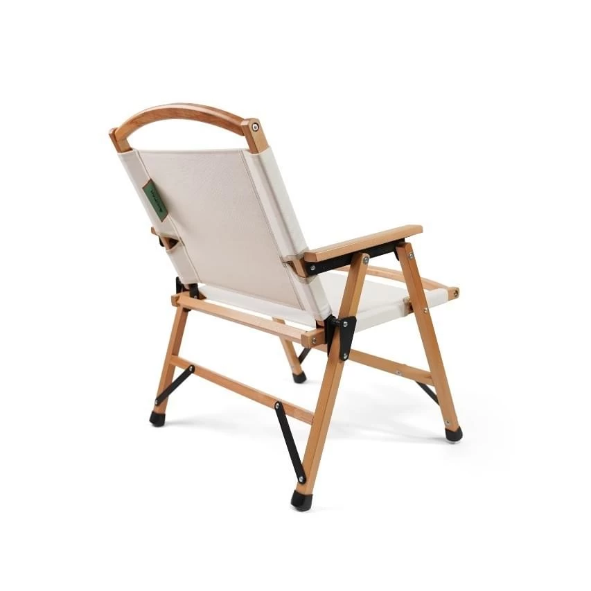 Human Comfort Dolo Canvas Campingstoel Wit 4 Human Comfort Dolo Canvas Campingstoel Wit - Afbeelding 2