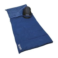 Polydaun Beach House XL Deken Slaapzak Synthetisch Blauw -Camping Verkoop 93995 polydaun beach house xl deken slaapzak