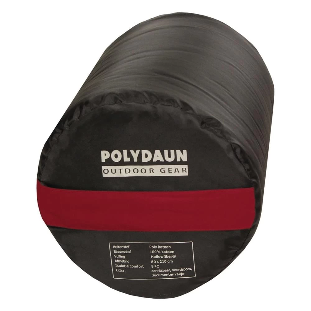 Polydaun Beach House Deken Slaapzak Synthetisch Rood 4 Polydaun Beach House Deken Slaapzak Synthetisch Rood - Afbeelding 2