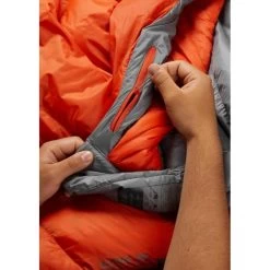 RAB Alpine 200 Long Mummy Slaapzak Dons Oranje -Camping Verkoop 96741 rab alpine 200 long mummy slaapzak dons