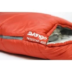Vango Nitestar Alpha 450 Mummy Slaapzak Synthetisch Rood -Camping Verkoop 96999 vango nitestar alpha 450 mummy slaapzak