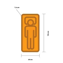 Therm-A-Rest LuxuryMap Large Slaapmat Blauw 11 Therm-A-Rest LuxuryMap Large Slaapmat Blauw -Camping Verkoop 98349 therm a rest luxurymap large slaapmat