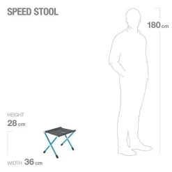 Helinox Speed Stool Kruk Zwart -Camping Verkoop 98837 helinox speed stool kruk